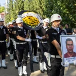 İzmir'de ormanın kahraman şehidi son yolculuğuna uğurlandı