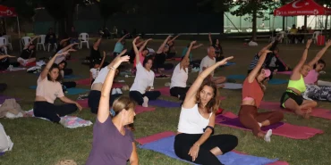İzmit’te “Nefes Al İzmit” yoga etkinliği