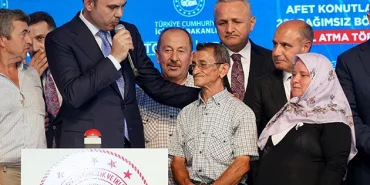 Yangınzedelere 281 yeni konut... Temeller atıldı