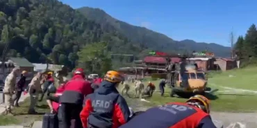 AFAD: Ayder Yaylası'nda 115 vatandaş tahliye edildi