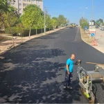 Kocaeli’de Alparslan Bulvarı modern asfaltla yenilendi