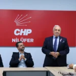 Başkan Özdemir'den CHP Nilüfer'e 'hayırlı olsun' ziyareti