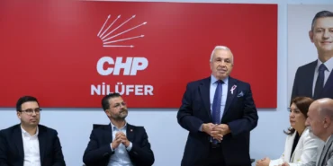 Başkan Özdemir'den CHP Nilüfer'e 'hayırlı olsun' ziyareti